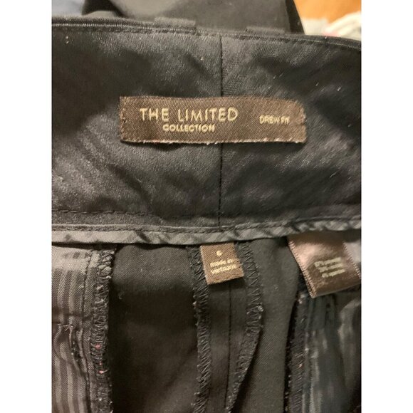 The Limited Drew Fit Shorts Womens Size 6 Black Business Casual AC8 - Picture 4 of 5